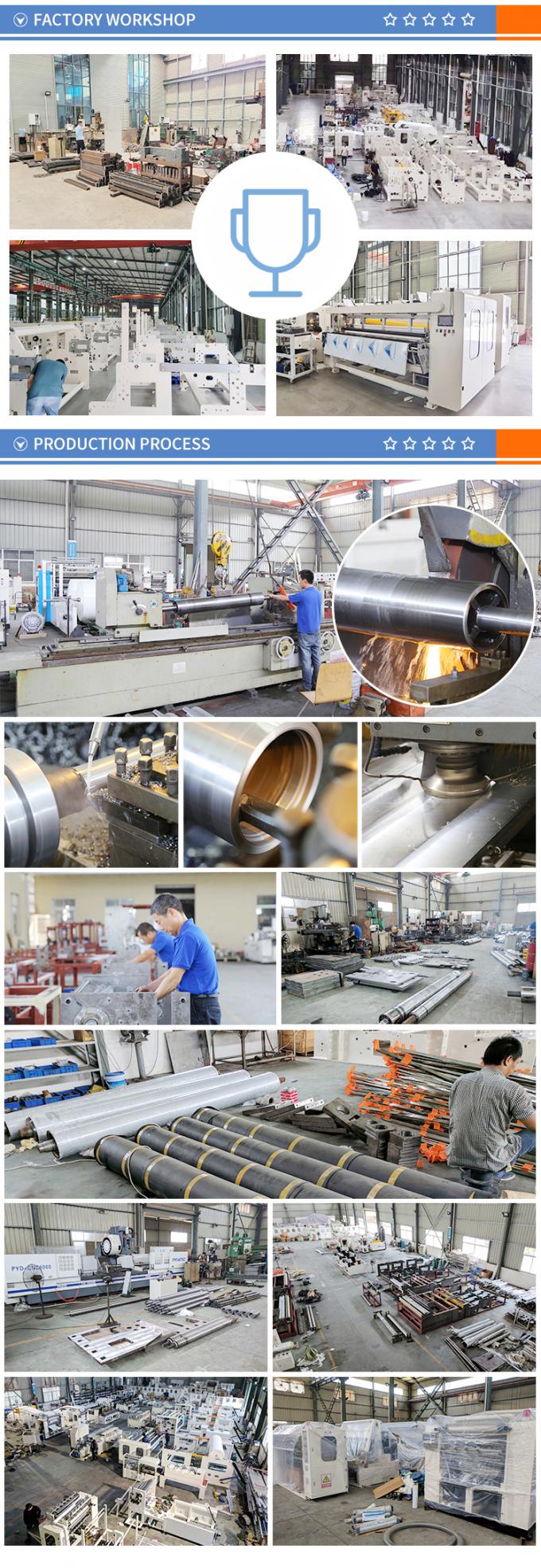 인터폴드 드로잉 N 폴드 핸드 타월 종이 접는 기계 (이지 백킹 기계 생산 라인) 10