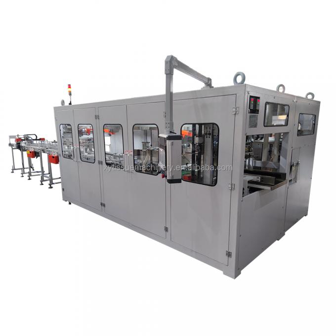 완전 자동 48 롤 뭉치 포장 작은 화장실 롤 종이 기계 생산 라인 5