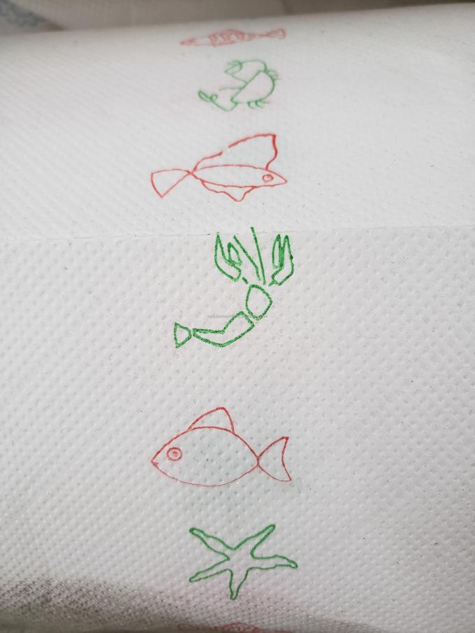 좋은 디자인 점에서 점까지 라미네이션 엠보싱 부엌 수건 종이 재올림 기계 10