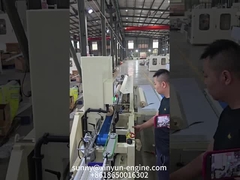 고속 100-120 절단/분 소형 화장실 페이퍼 롤 / 주방 수건 밴드 절단 기계 가격